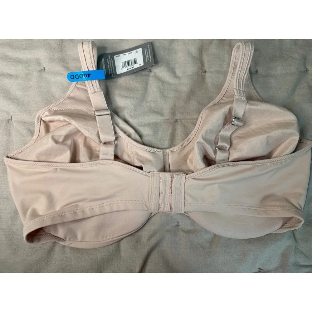 NWT Bali‎ Passion For Comfort DF3385 Full Coverage Underwire Minimizer Bra 40DDD